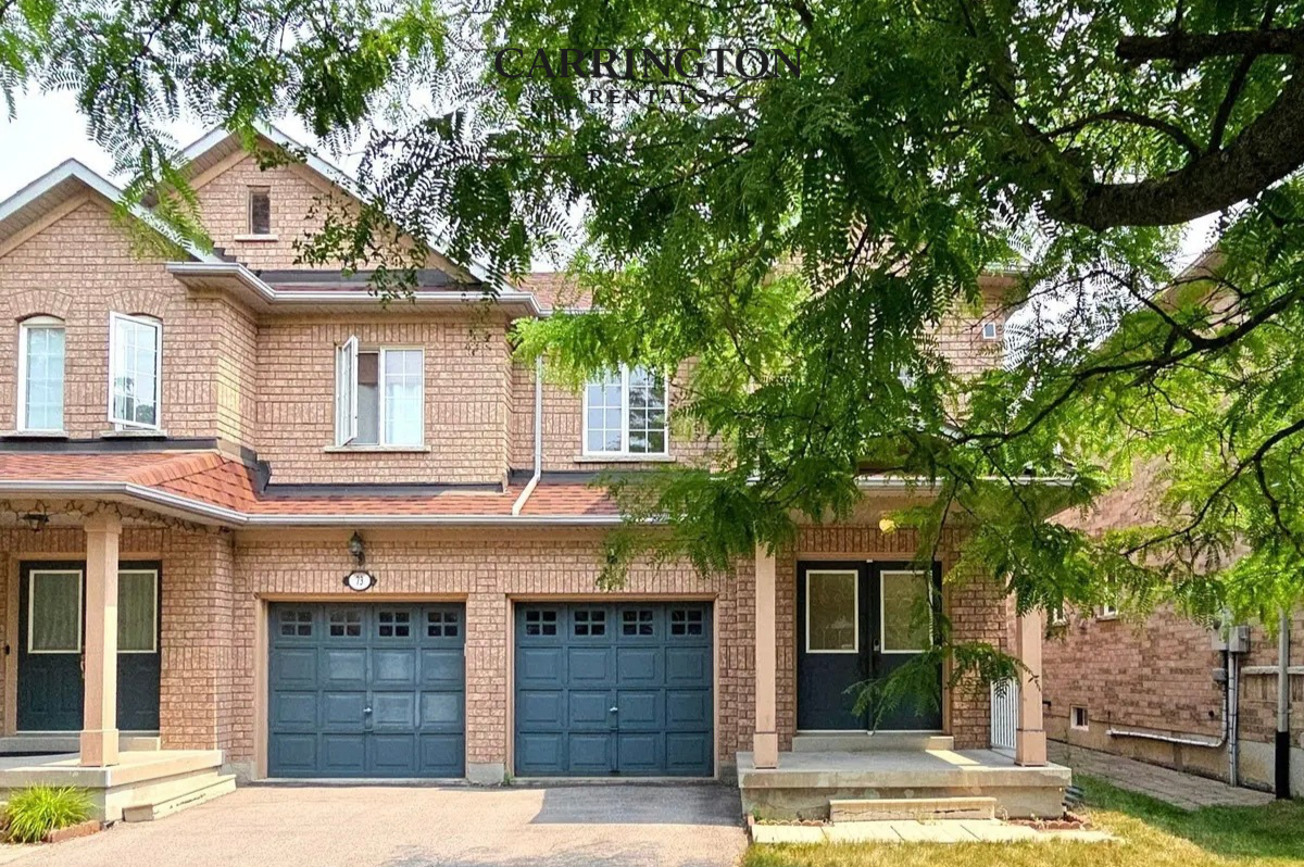 Elegant Semi-Detached Home for Lease in Markham | 3 Bed • 3 Bath