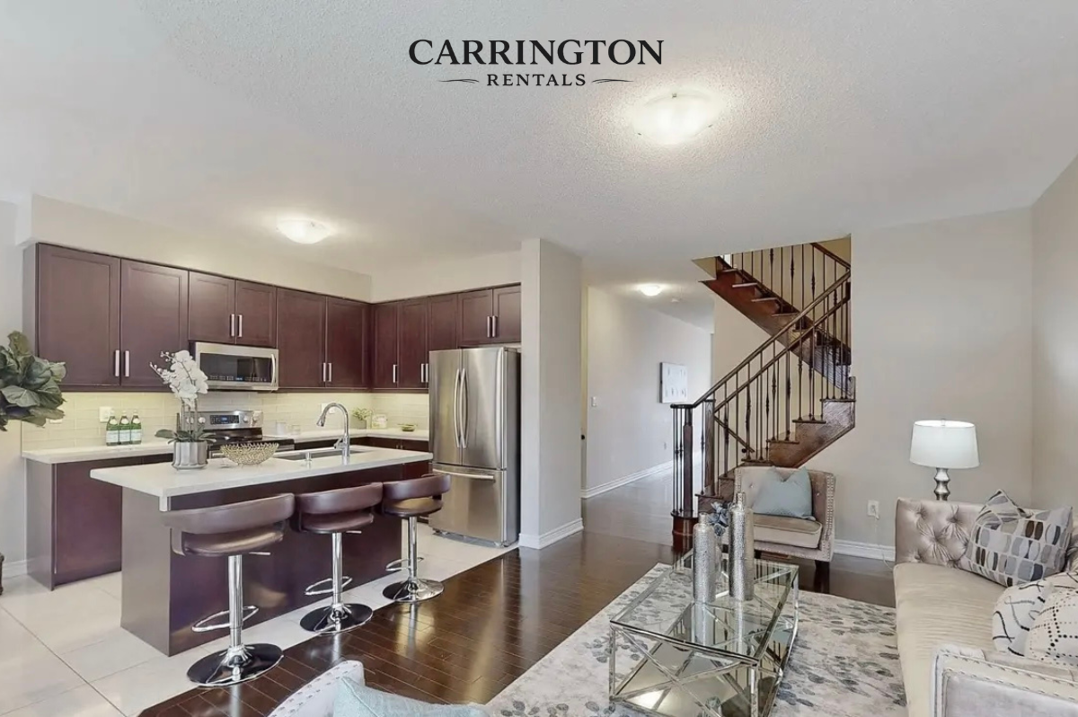 Elegant Townhouse for Lease in Markham | 3 Bed • 4 Bath